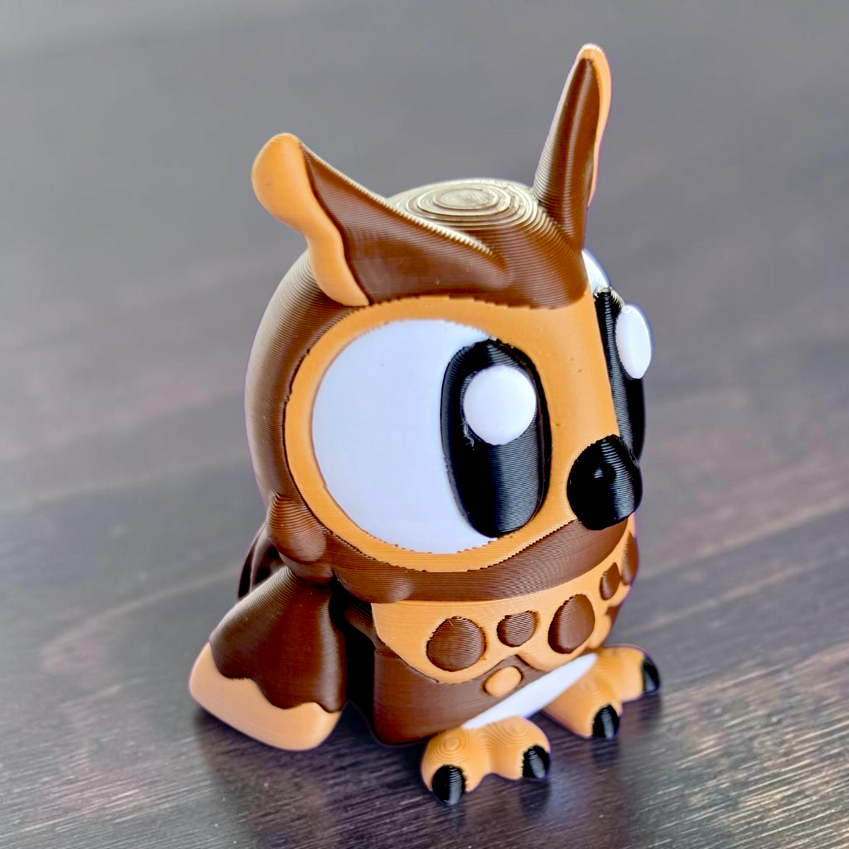 Horned Owl Baby Animal