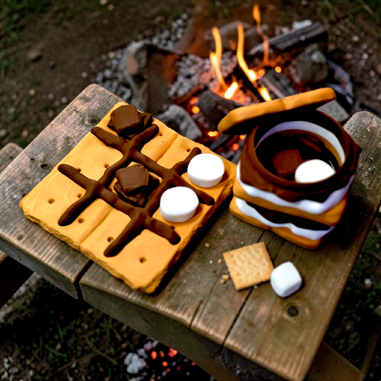 Smore's Tic Tac Toe Game