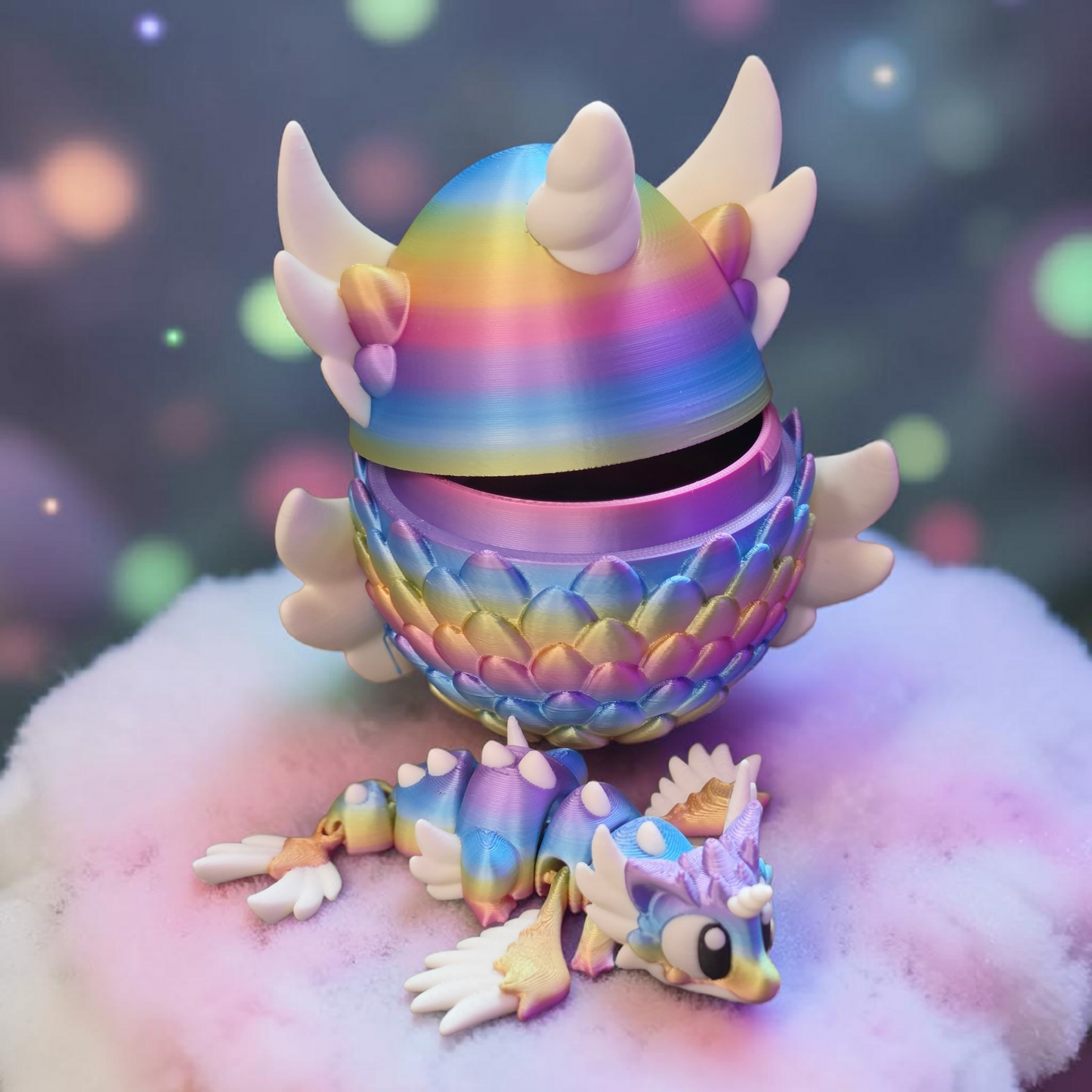 Unicorn Dragon With Matching Egg