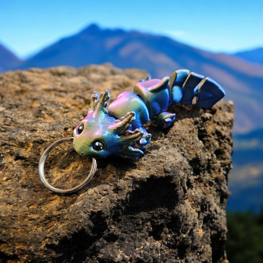 Axolotl Keychain