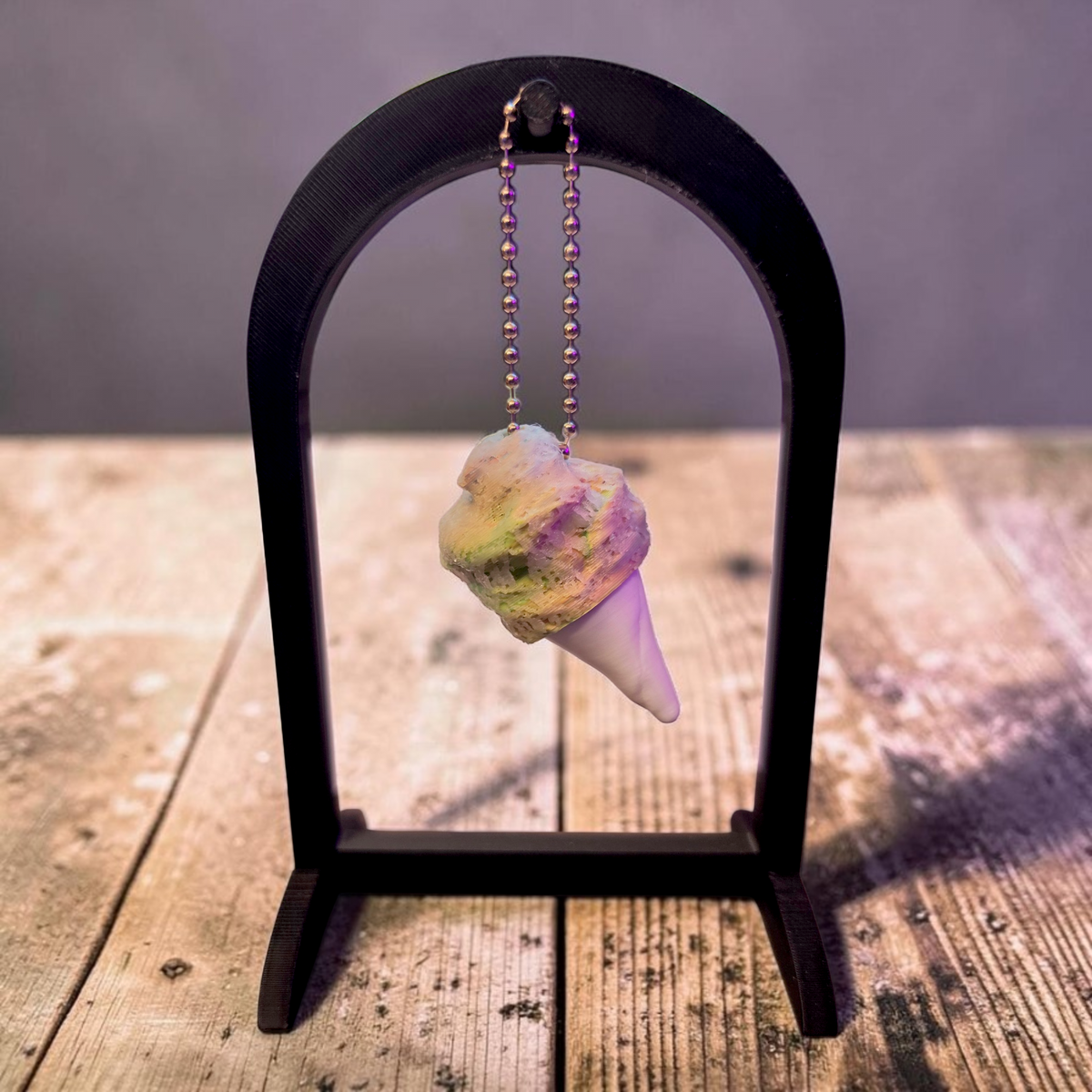 Cotton Candy Clicker Keychain