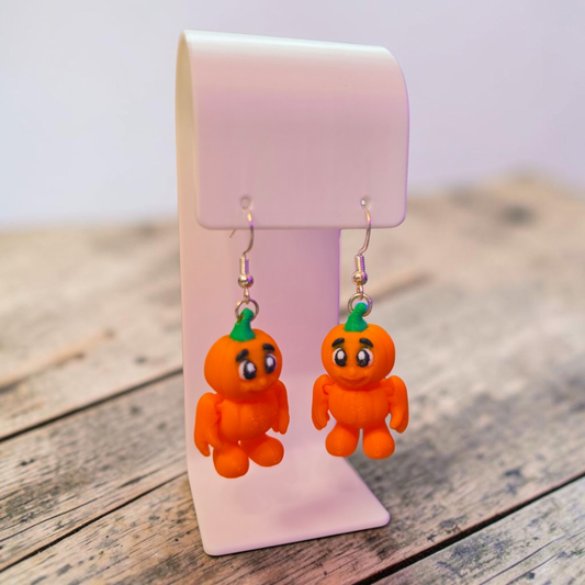 Pumpkin Earrings