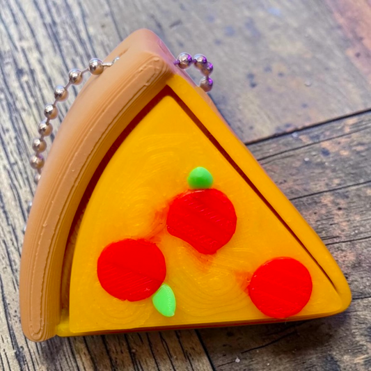 Pizza Clicker Keychain