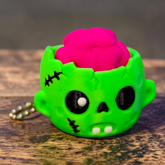 Zombie Clicker Keychain