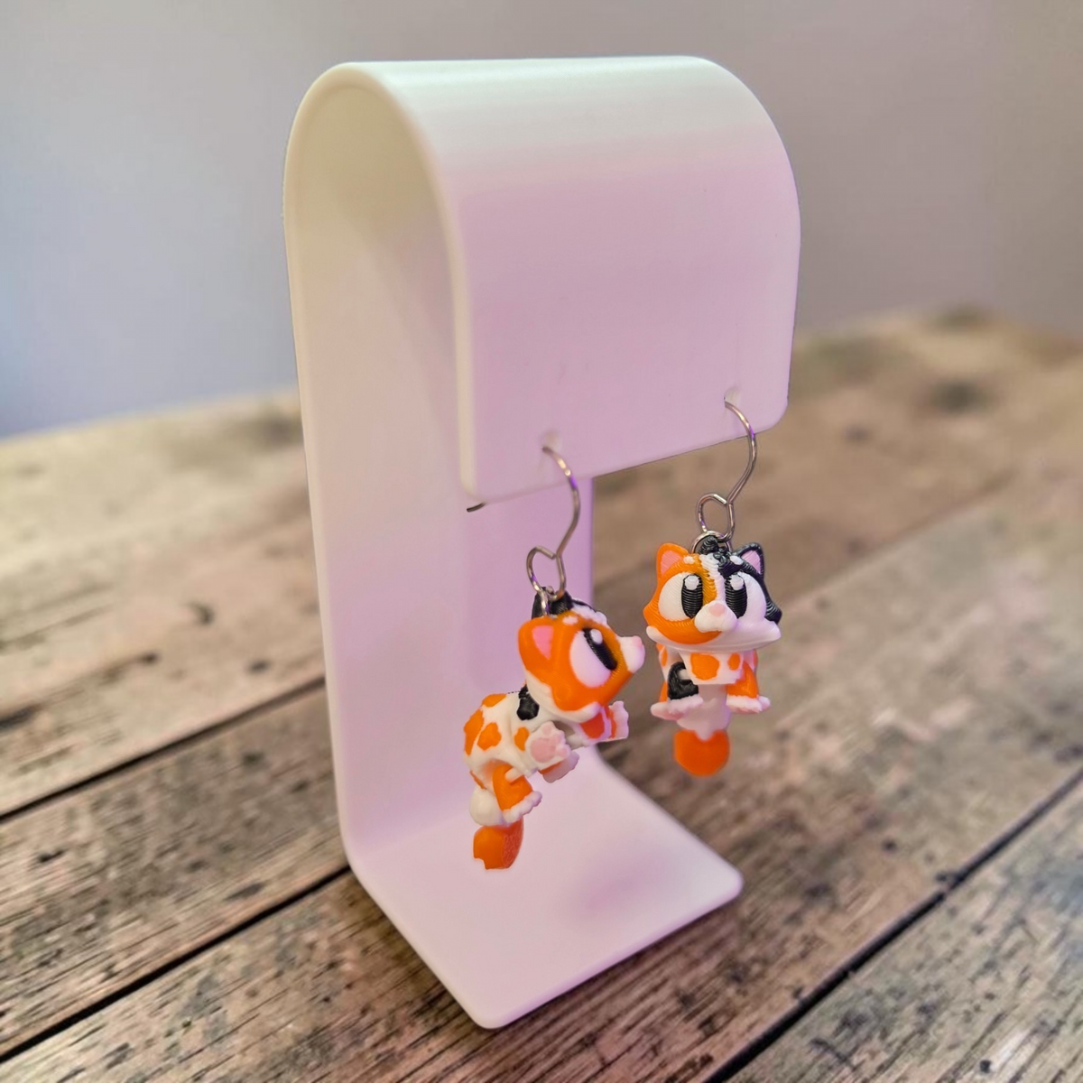 Calico Cat Earrings