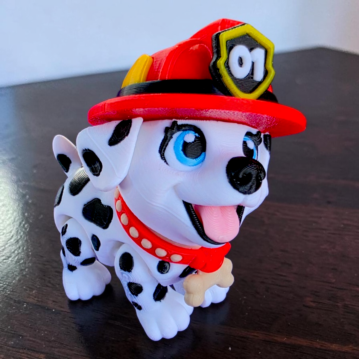 Dalmation Fire Fighter Baby Animal