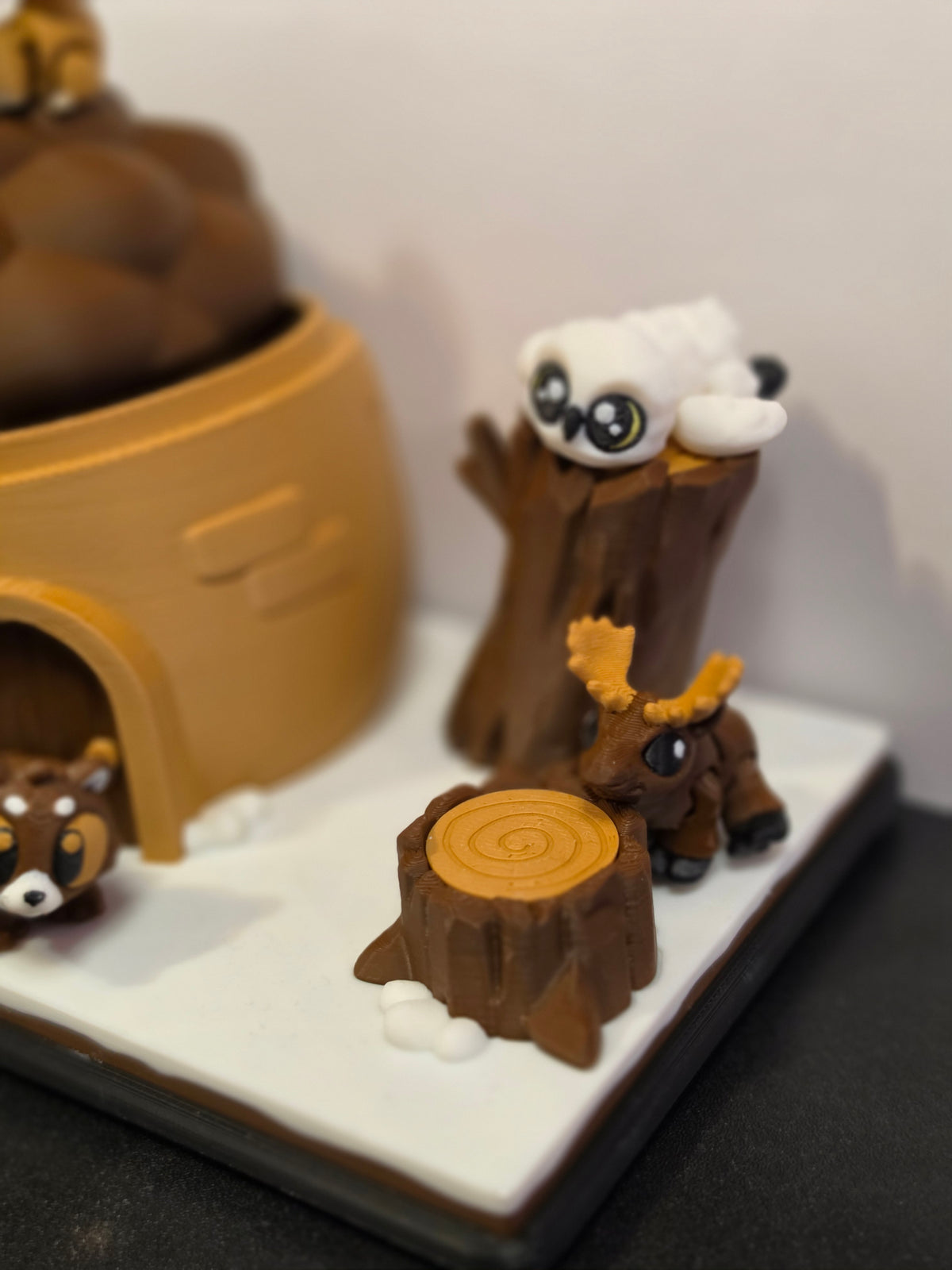 Acorn Snowy House Mini Habitat