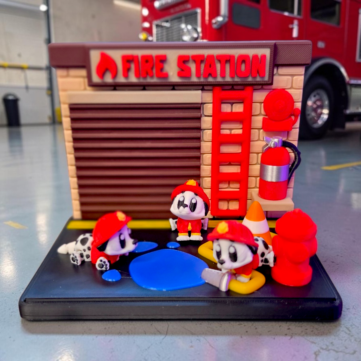 Fire Station Mini Habitat