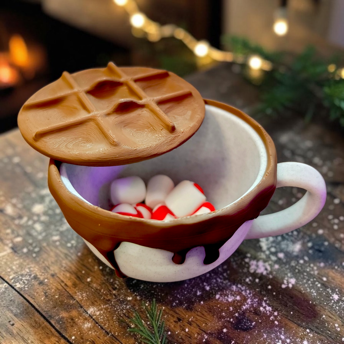 Hot Cocoa Tic Tac Toe Game