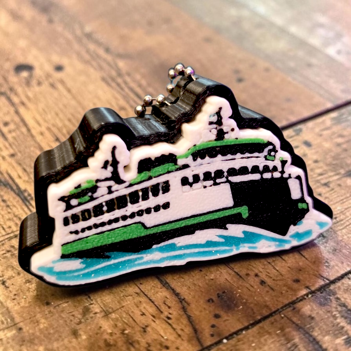 WA Ferry Clicker Keychain