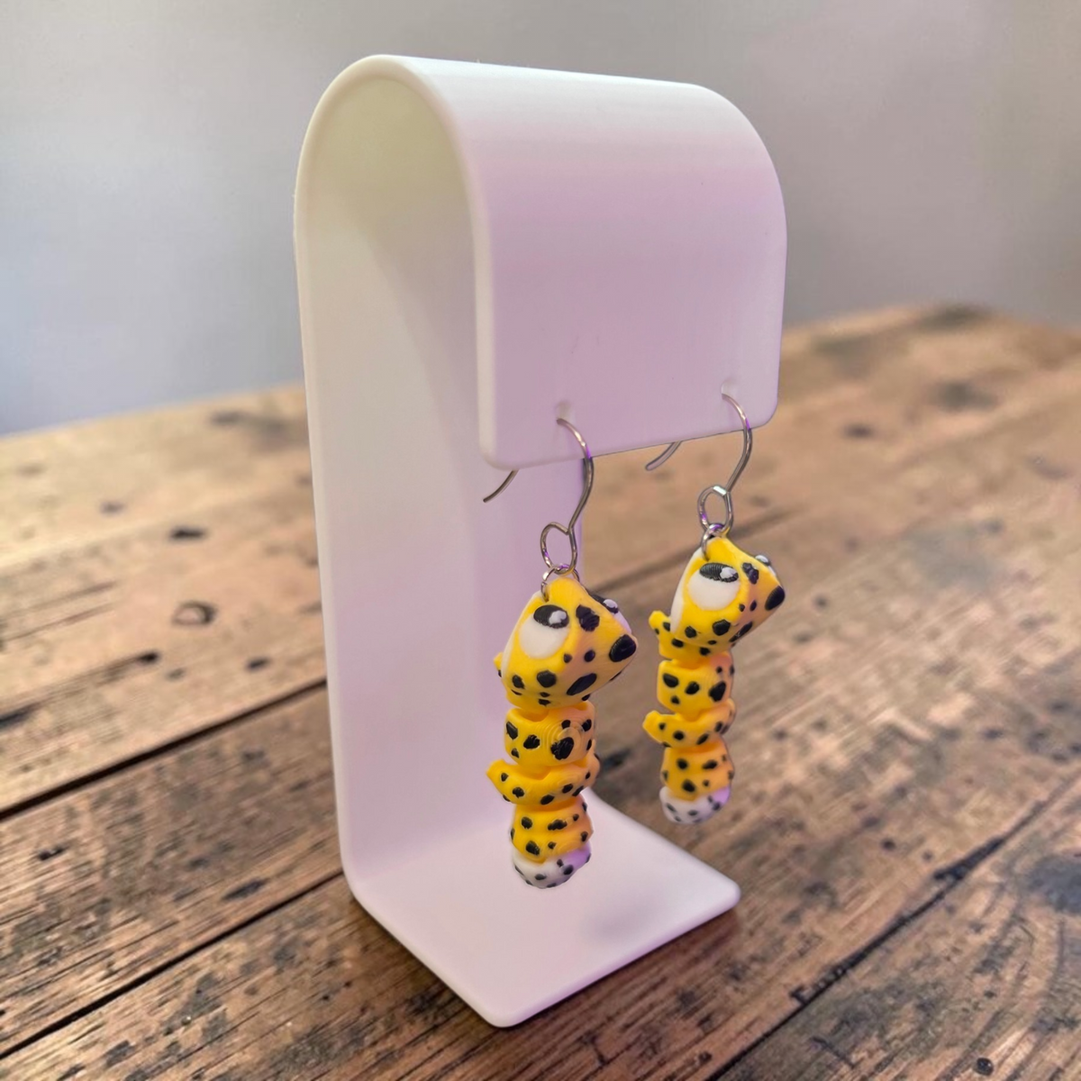 Leopard Gecko Earrings