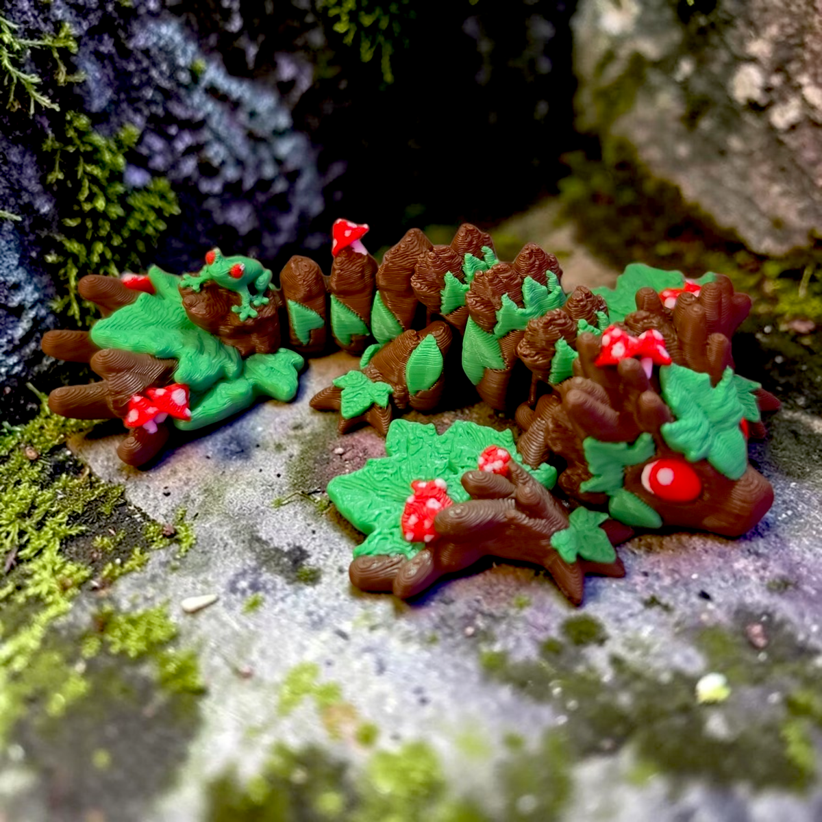 Mushroom Forrest Baby Dragon