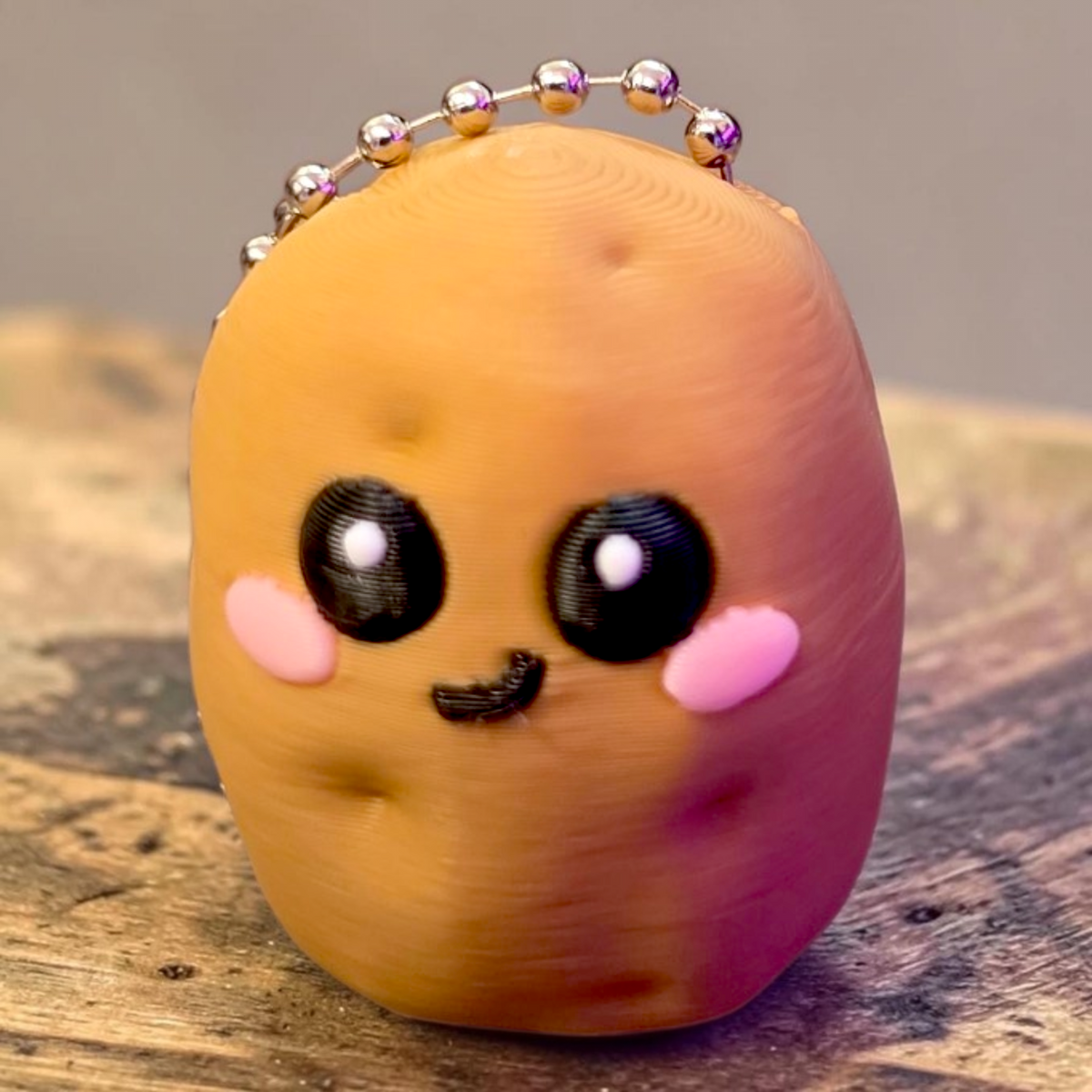 Potato Clicker Keychain