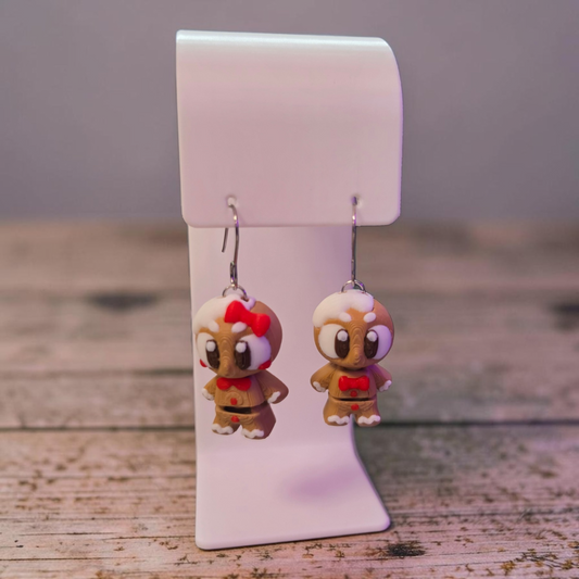 Gingerbread Earrings