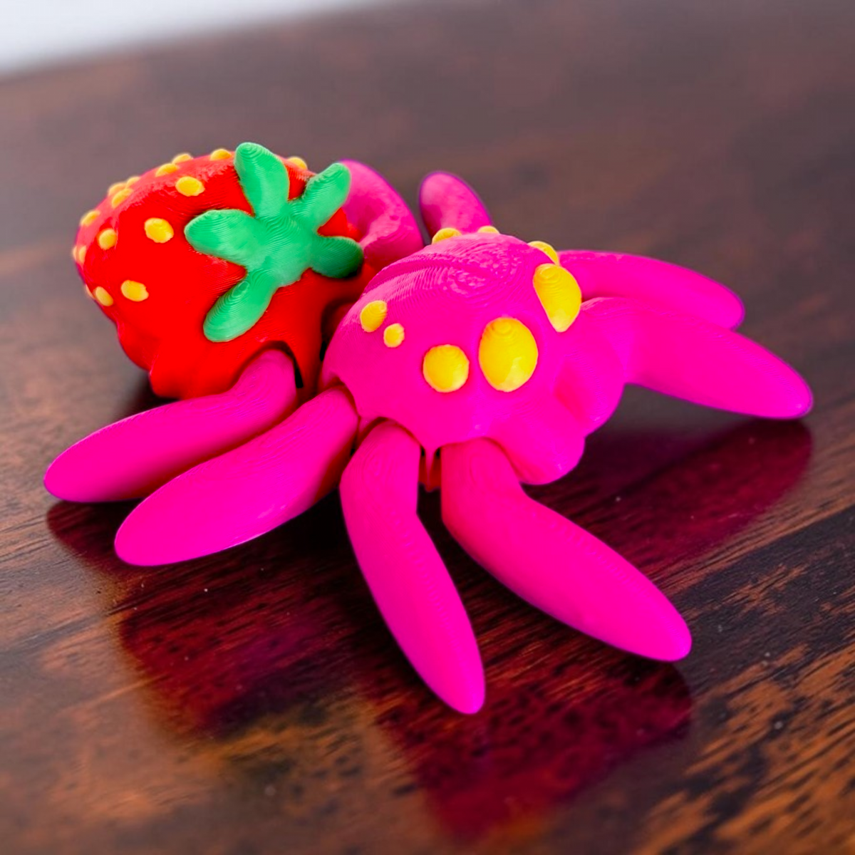 Strawberry Spider Baby Animal
