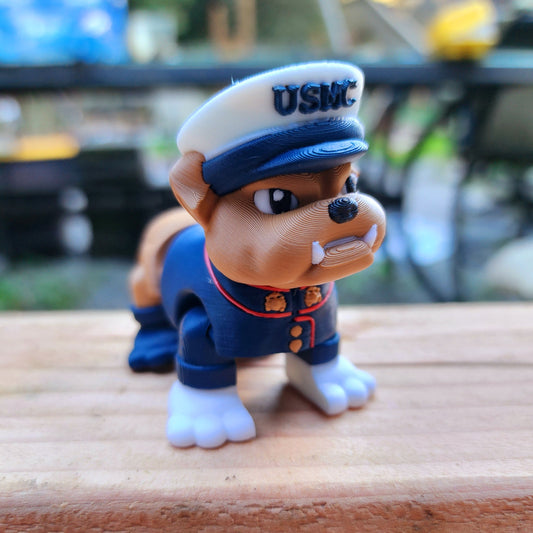 Marine Corps Bull Dog Baby Animal